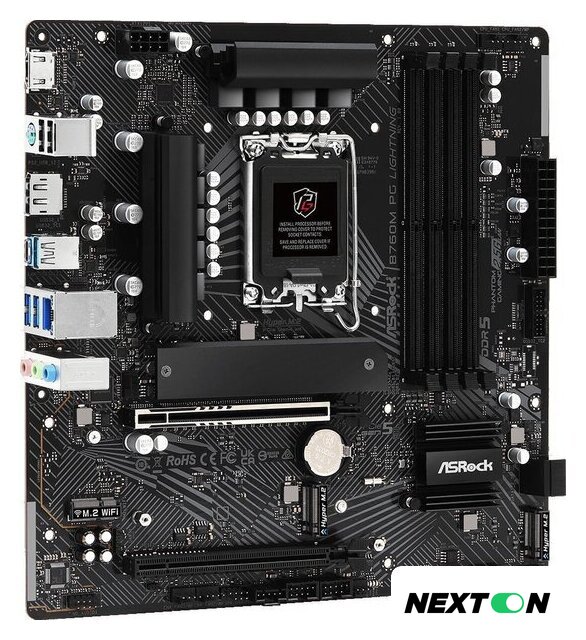 Материнская плата ASRock B760M PG Lightning - Изображение №4 — Интернет-магазин Nexton