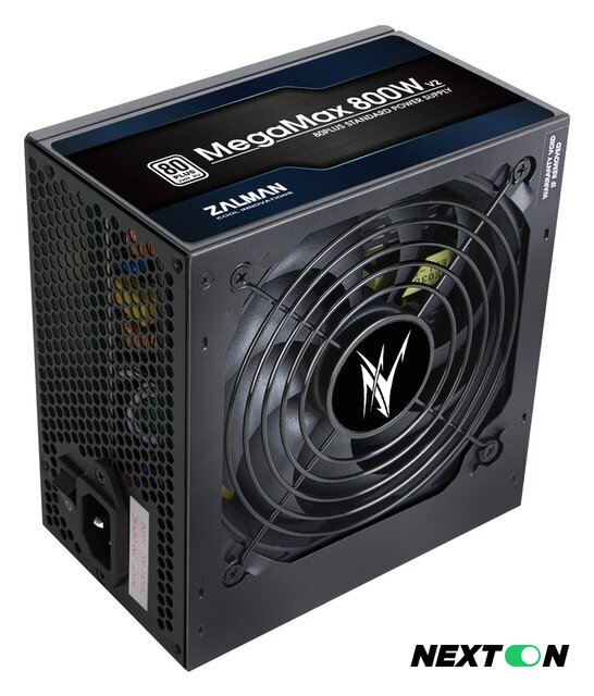 Блок питания Zalman MegaMax TXII 800W ZM800-TXIIv2 - Изображение №1 — Интернет-магазин Nexton