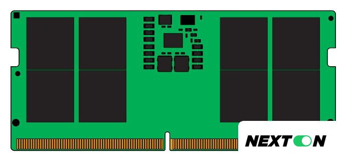 Оперативная память Kingston 16ГБ DDR5 SODIMM 5600 МГц KVR56S46BS8-16 - Изображение №1 — Интернет-магазин Nexton