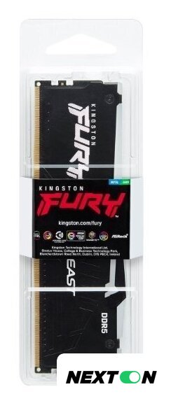 Оперативная память Kingston FURY Beast RGB 2x32ГБ DDR5 6000 МГц KF560C30BBEAK2-64 - Изображение №3 — Интернет-магазин Nexton