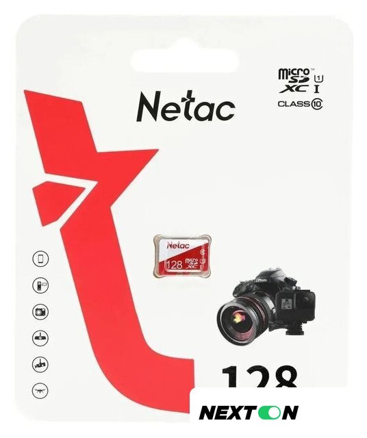 Карта памяти Netac microSDXC P500 ECO 128GB - Изображение №1 — Интернет-магазин Nexton