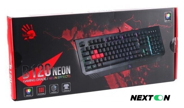 Клавиатура A4Tech Bloody B120N - Изображение №3 — Интернет-магазин Nexton