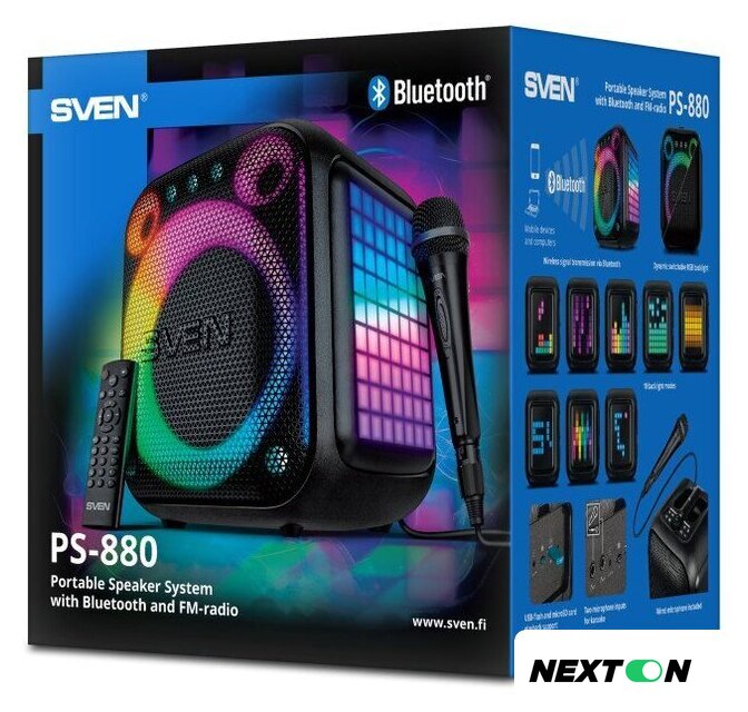 Беспроводная колонка SVEN PS-880 - Изображение №13 — Интернет-магазин Nexton