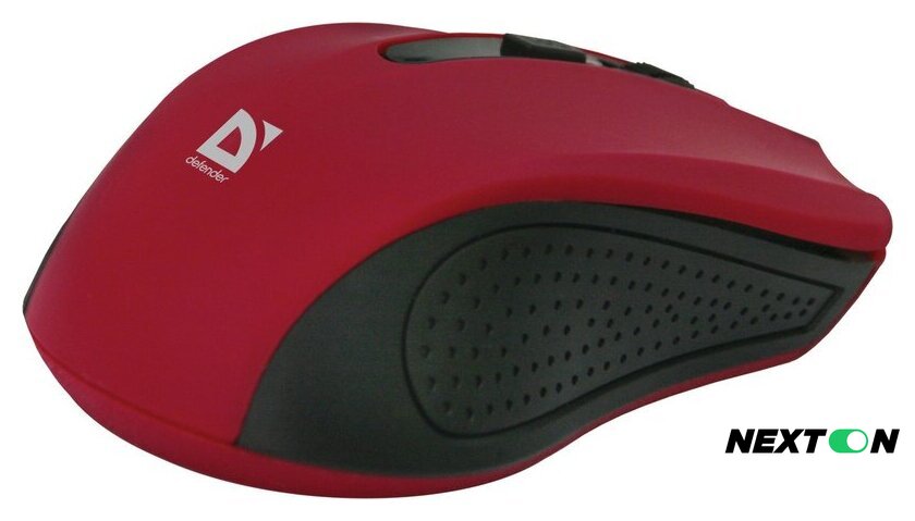 Мышь Defender Accura MM-935 (красный) - Изображение №3 — Интернет-магазин Nexton