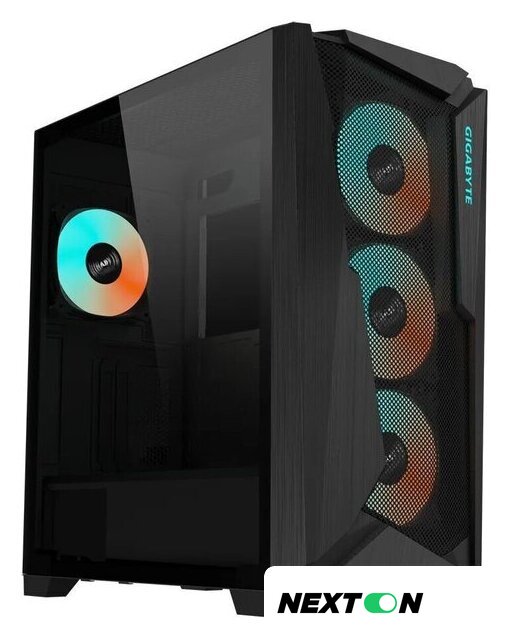 Корпус Gigabyte C301 Glass V2 (черный) - Изображение №1 — Интернет-магазин Nexton