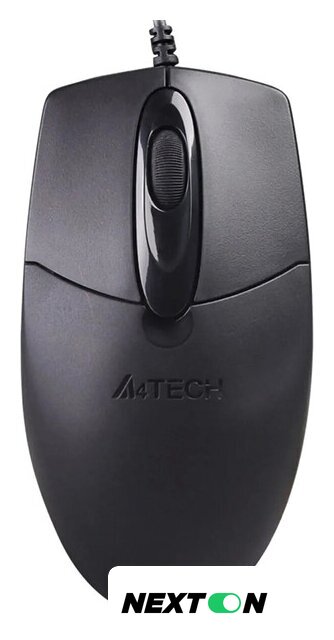 Мышь A4Tech OP-720S (черный) - Изображение №1 — Интернет-магазин Nexton