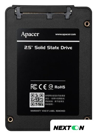 SSD Apacer Panther AS340 480GB AP480GAS340G - Изображение №5 — Интернет-магазин Nexton
