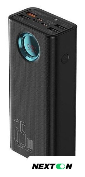 Внешний аккумулятор Baseus Amblight Digital Display Fast Charge Power Bank 65W 26800mAh (черный) - Изображение №3 — Интернет-магазин Nexton