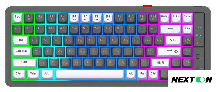 Клавиатура Defender Maro GK-325 (серый/белый) - Изображение №1 — Интернет-магазин Nexton
