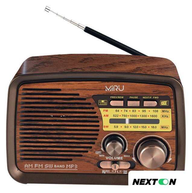 Радиоприемник Miru SR-1027 - Изображение №1 — Интернет-магазин Nexton
