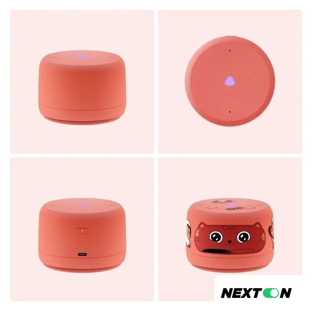 Умная колонка Яндекс Станция Лайт 2 без часов (коралловый) - Изображение №7 — Интернет-магазин Nexton