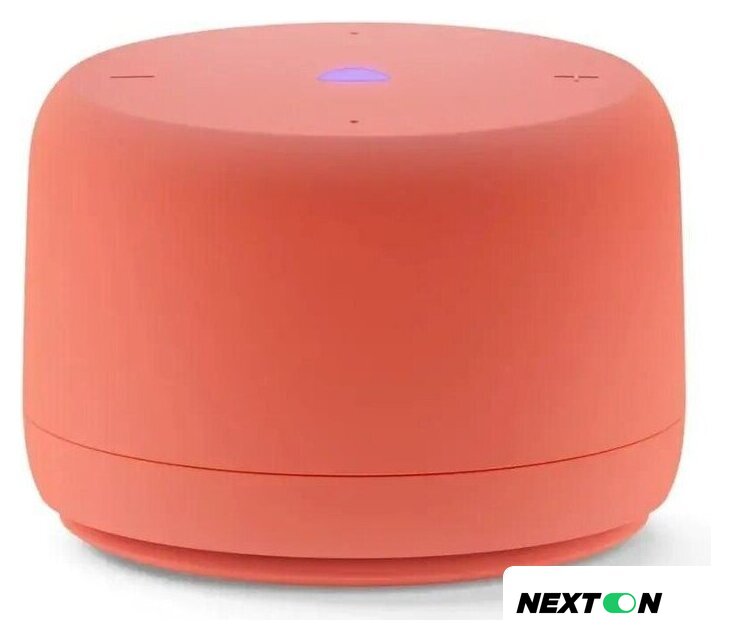 Умная колонка Яндекс Станция Лайт 2 без часов (коралловый) - Изображение №2 — Интернет-магазин Nexton