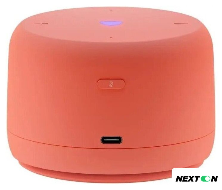 Умная колонка Яндекс Станция Лайт 2 без часов (коралловый) - Изображение №3 — Интернет-магазин Nexton