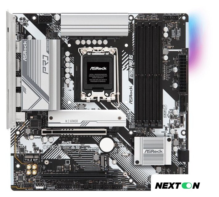 Материнская плата ASRock B760M Pro RS - Изображение №1 — Интернет-магазин Nexton