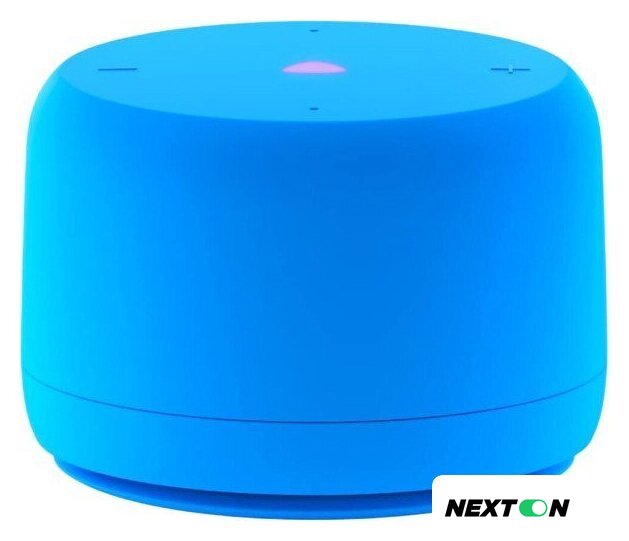 Умная колонка Яндекс Станция Лайт 2 без часов (синий) - Изображение №3 — Интернет-магазин Nexton