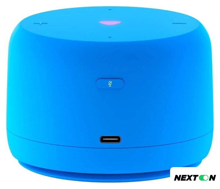 Умная колонка Яндекс Станция Лайт 2 без часов (синий) - Изображение №4 — Интернет-магазин Nexton
