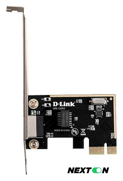 Сетевая карта D-Link DFE-530TX/E1A - Изображение №1 — Интернет-магазин Nexton