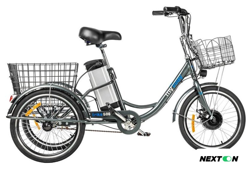 Электровелосипед MyWay Trike 500 20 (17, графитовый матовый) - Изображение №1 — Интернет-магазин Nexton