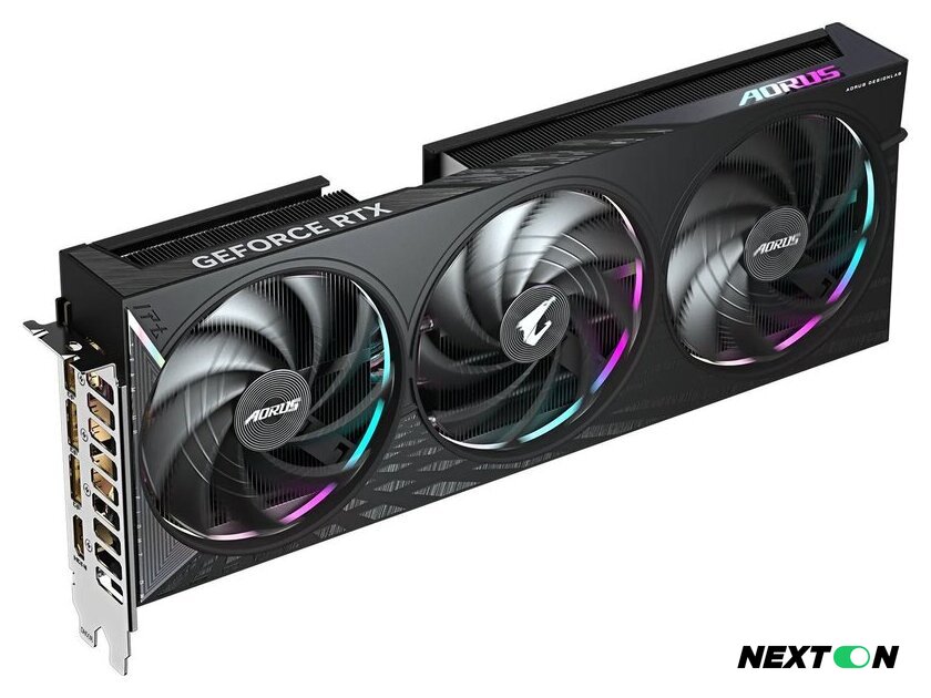 Видеокарта Gigabyte Aorus GeForce RTX 5060 Ti Elite 16G GV-N506TAORUS E-16GD - Изображение №1 — Интернет-магазин Nexton