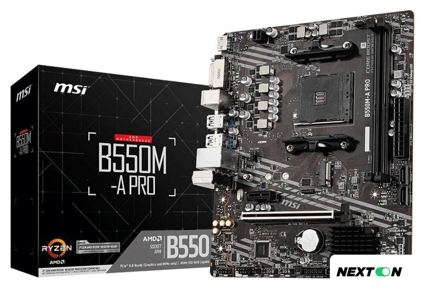 Материнская плата MSI B550M-A Pro - Изображение №5 — Интернет-магазин Nexton