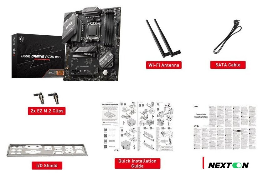 Материнская плата MSI B650 Gaming Plus WiFi - Изображение №2 — Интернет-магазин Nexton