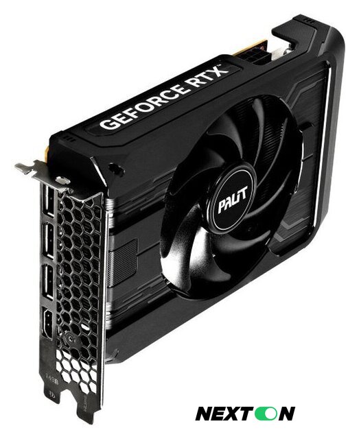 Видеокарта Palit GeForce RTX 5050 Storm OC 8GB NE65050T19P1-GB2070F - Изображение №1 — Интернет-магазин Nexton