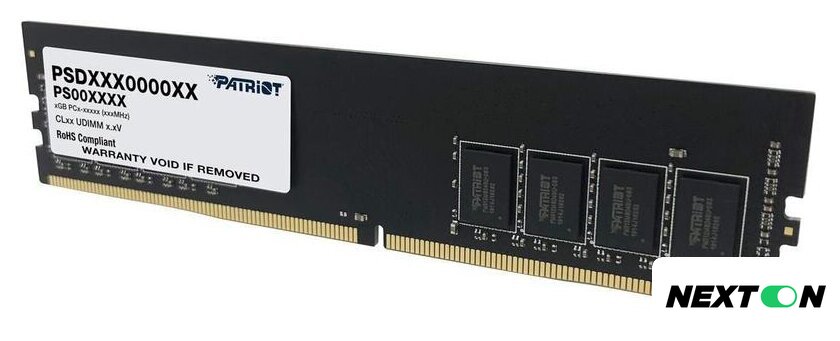 Оперативная память Patriot Signature Line 16GB DDR4 PC4-25600 PSD416G32002 - Изображение №2 — Интернет-магазин Nexton