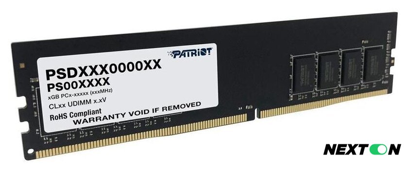 Оперативная память Patriot Signature Line 16GB DDR4 PC4-25600 PSD416G32002 - Изображение №3 — Интернет-магазин Nexton