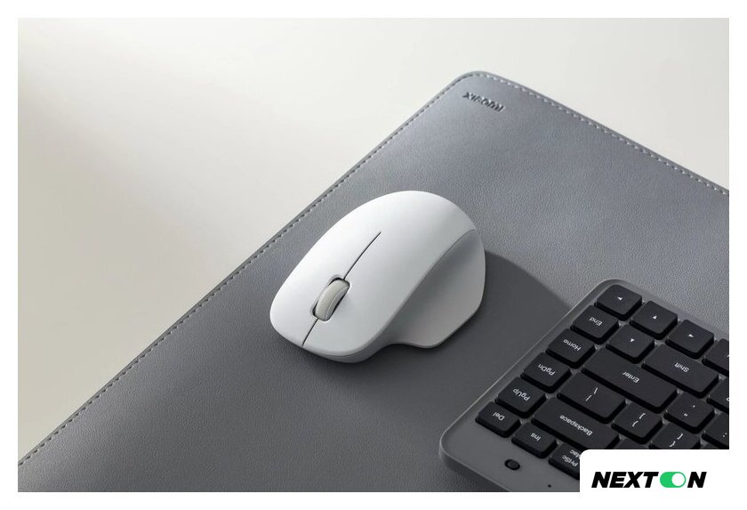 Мышь Xiaomi Wireless Mouse Comfort Edition XMWXSB04YM (белый, международная версия) - Изображение №3 — Интернет-магазин Nexton