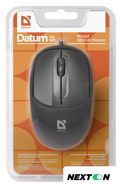 Мышь Defender Datum MS-980 - Изображение №2 — Интернет-магазин Nexton
