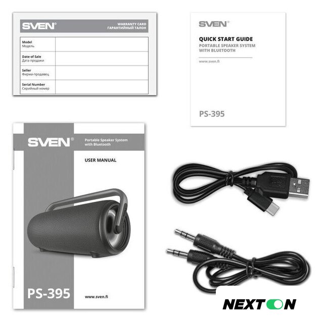 Беспроводная колонка SVEN PS-395 - Изображение №8 — Интернет-магазин Nexton