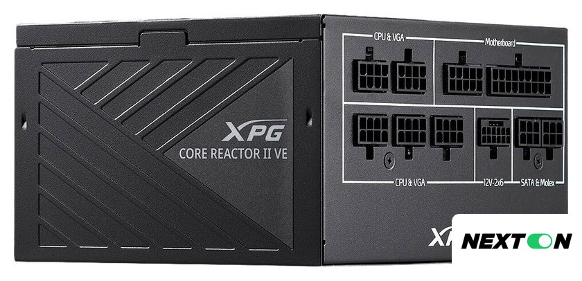 Блок питания ADATA XPG Core Reactor II VE 750W COREREACTORIIVE750G-BKCEU - Изображение №1 — Интернет-магазин Nexton