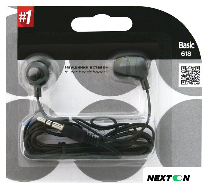 Наушники Defender Basic 618 (черный) - Изображение №2 — Интернет-магазин Nexton
