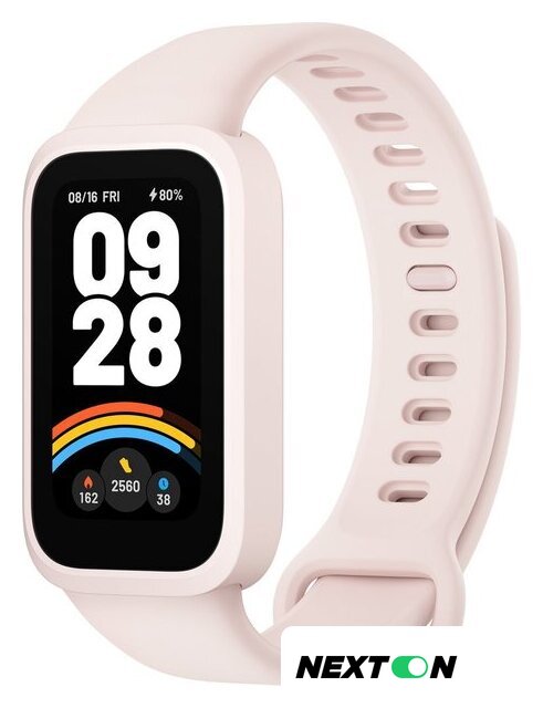 Фитнес-браслет Xiaomi Smart Band 9 Active (розовый, международная версия) - Изображение №1 — Интернет-магазин Nexton