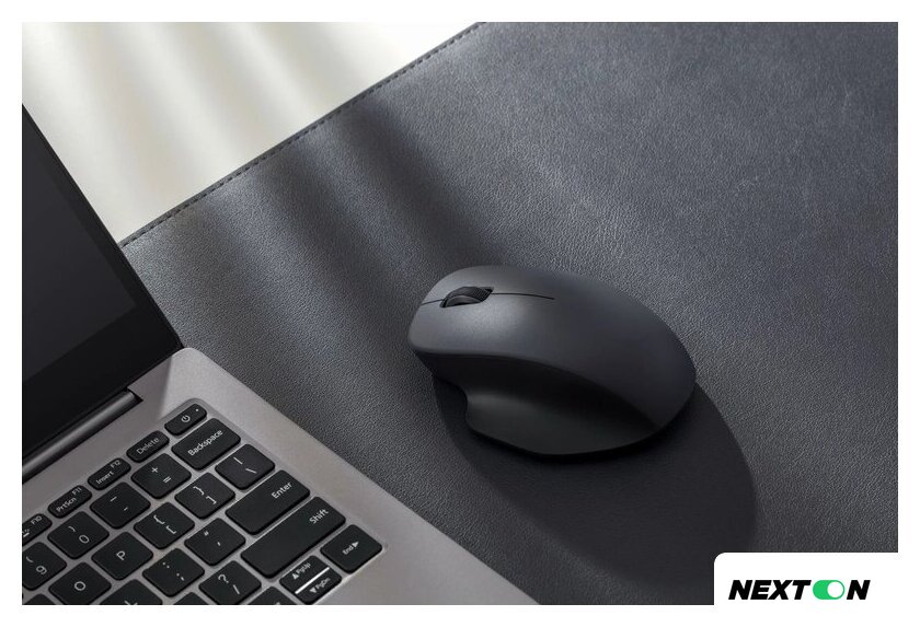 Мышь Xiaomi Wireless Mouse Comfort Edition XMWXSB04YM (черный, международная версия) - Изображение №2 — Интернет-магазин Nexton