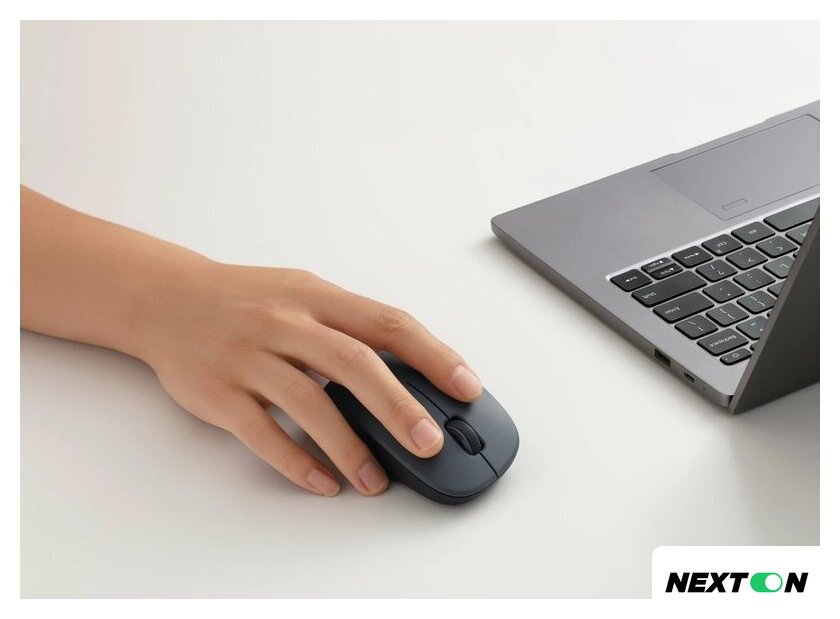 Мышь Xiaomi Wireless Mouse Comfort Edition XMWXSB04YM (черный, международная версия) - Изображение №3 — Интернет-магазин Nexton
