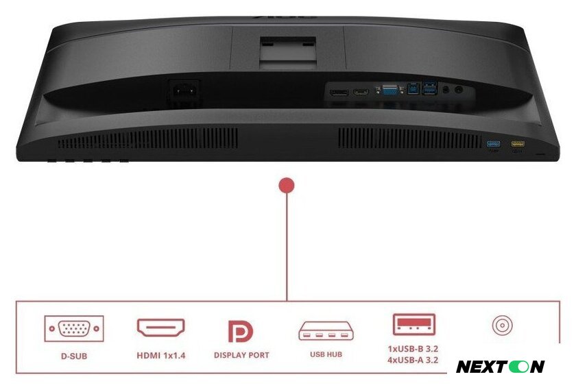 Монитор AOC 24E4U - Изображение №4 — Интернет-магазин Nexton