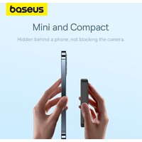 Внешний аккумулятор Baseus Magnetic Mini Air Wireless Fast Charge Power Bank 20W 10000mAh (черный) - Превью изображения №12 — Интернет-магазин Nexton