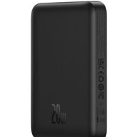 Внешний аккумулятор Baseus Magnetic Mini Air Wireless Fast Charge Power Bank 20W 10000mAh (черный) - Превью изображения №3 — Интернет-магазин Nexton