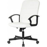 Офисное кресло Бюрократ Triest (белый, экокожа) - Превью изображения №3 — Интернет-магазин Nexton