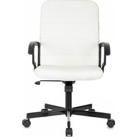 Офисное кресло Бюрократ Triest (белый, экокожа) - Превью изображения №2 — Интернет-магазин Nexton