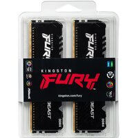 Оперативная память Kingston FURY Beast RGB 2x16ГБ DDR4 3200МГц KF432C16BB12AK2/32 - Превью изображения №6 — Интернет-магазин Nexton