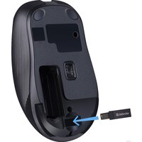 Мышь Defender Gassa MM-105 (черный) - Превью изображения №4 — Интернет-магазин Nexton