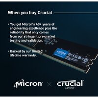 Оперативная память Crucial 8ГБ DDR5 5600 МГц CT8G56C46U5 - Превью изображения №6 — Интернет-магазин Nexton