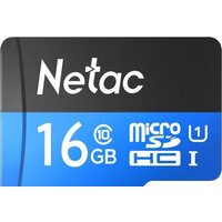 Карта памяти Netac P500 Standard 16GB NT02P500STN-016G-R (с адаптером) - Превью изображения №2 — Интернет-магазин Nexton