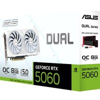 Видеокарта ASUS Dual GeForce RTX 5060 8GB GDDR7 White OC Edition DUAL-RTX5060-O8G-WHITE - Превью изображения №11 — Интернет-магазин Nexton