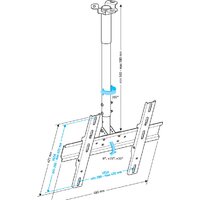 Кронштейн для телевизора Holder PR-101 (черный) - Превью изображения №5 — Интернет-магазин Nexton