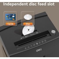 Шредер Deli ET095 (серый) - Превью изображения №7 — Интернет-магазин Nexton