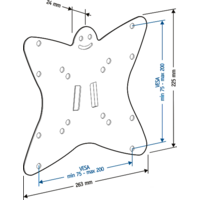 Кронштейн для телевизора Holder LCDS-5049 - Превью изображения №2 — Интернет-магазин Nexton