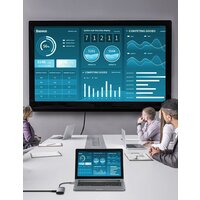 Док-станция Baseus Metal Gleam Series 4 in 1 Multifunctional Type-C CAHUB-CY0G - Превью изображения №12 — Интернет-магазин Nexton